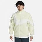 ナイキ スポーツウェア スウッシュ　フルジップ リバーシブル ボア ジャケットL NIKE公式】ナイキ スポーツウェア スウッシュ メンズ フルジップ